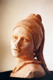 Scarlett, la jeune fille à la perle - hommage à Johannes Vermeer - Portraits